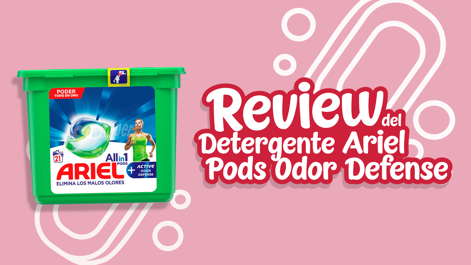 detergente Ariel pods active odor defense