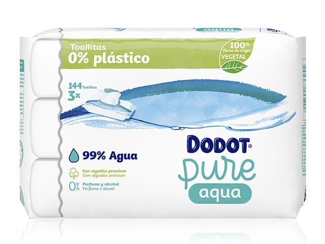 toallitas Aqua Pure de Dodot