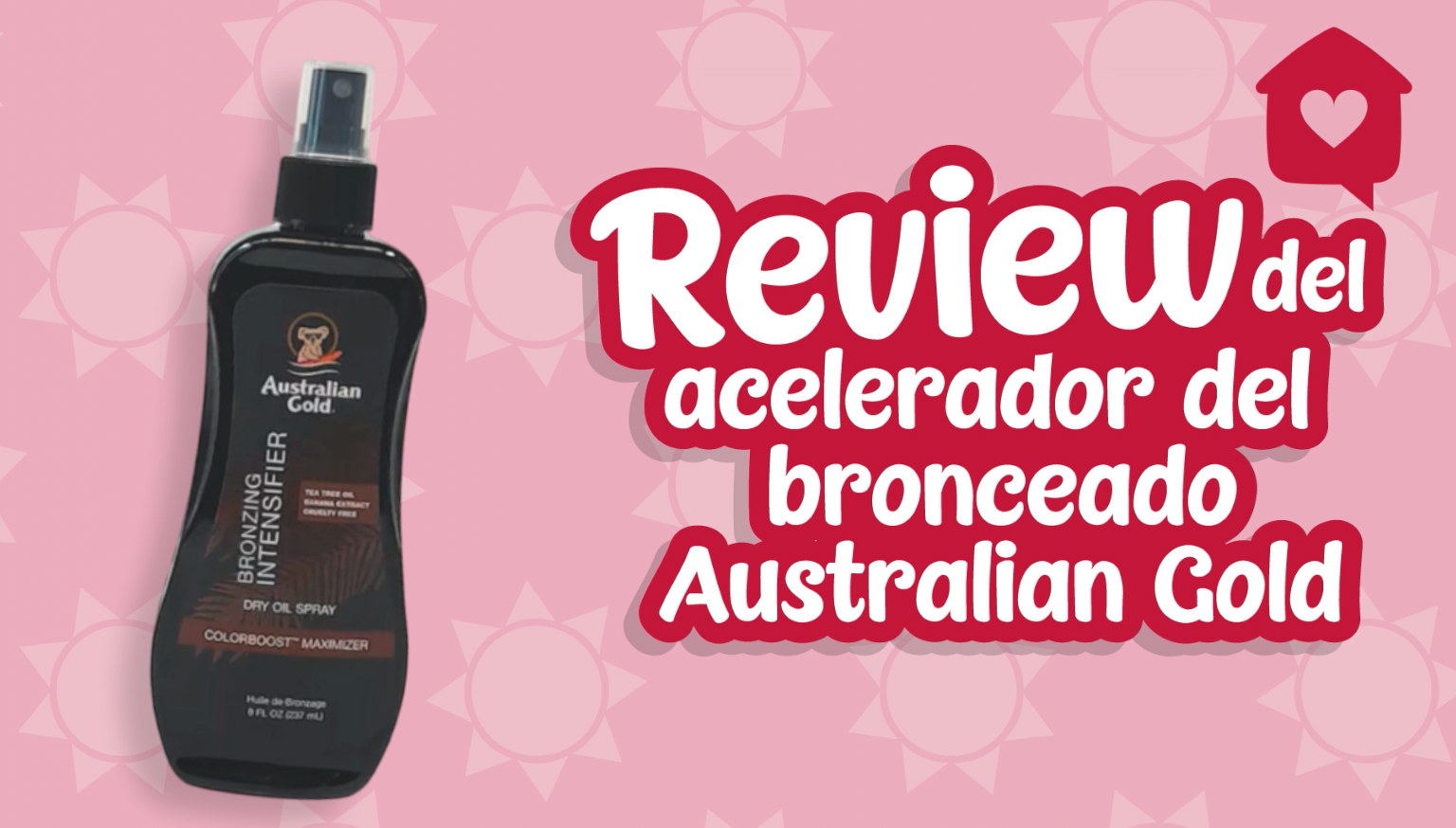 Acelerador del Bronceado Australian Gold