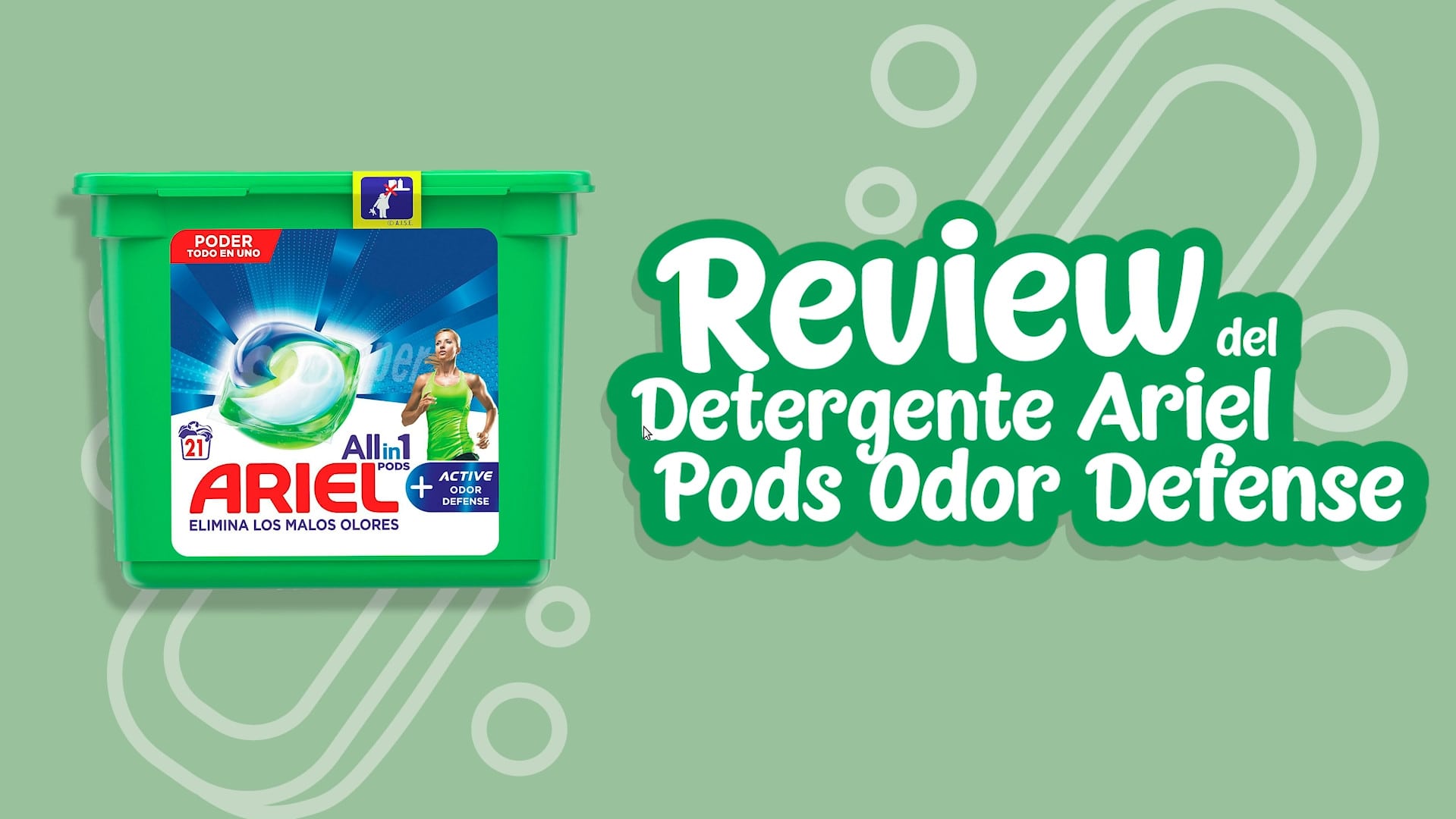 Detergente Ariel Pods Active Odor Defense