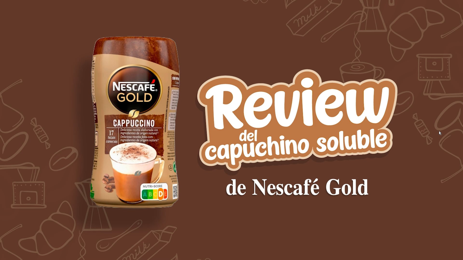 Capuchino soluble NescafÃ© Gold