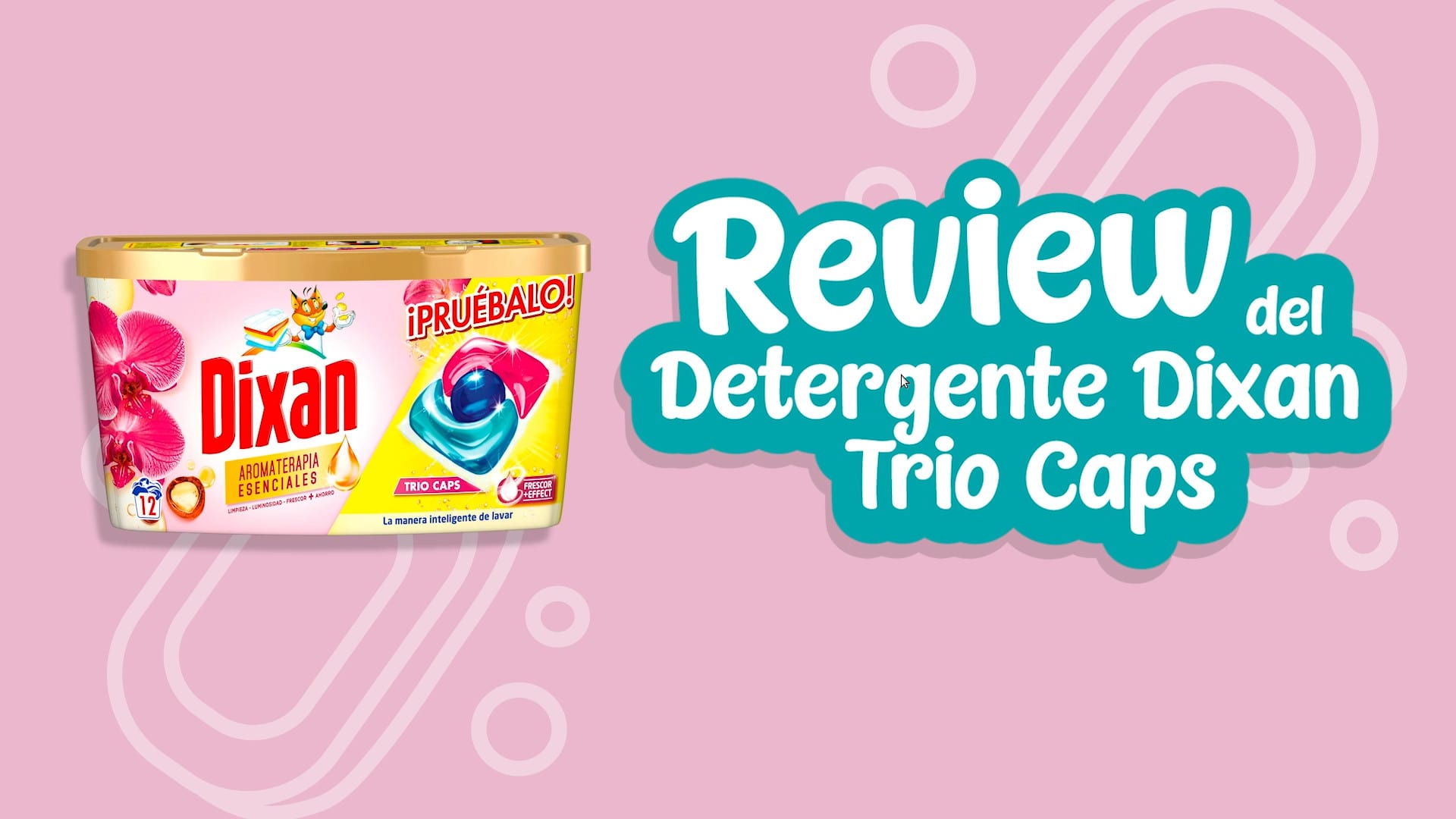 Detergente Dixan Trio Caps aromaterapia