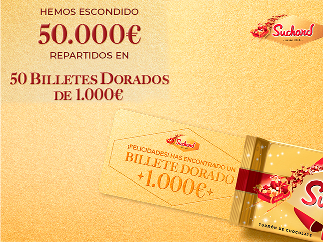 billete dorado