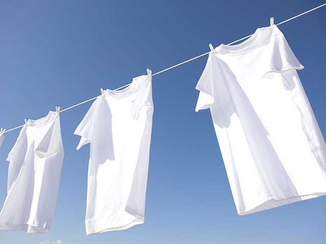 Consejos para lavar ropa blanca
