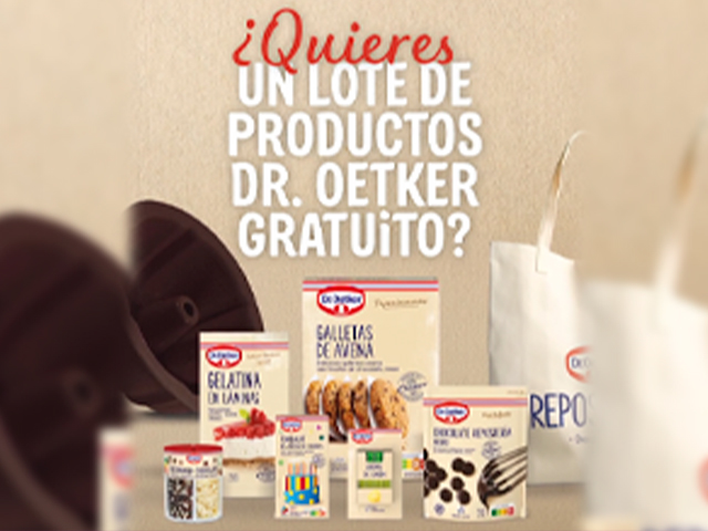 productos de Dr Oetker