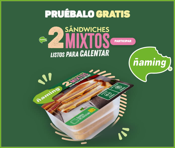 Sándwiches Mixtos de Ñaming